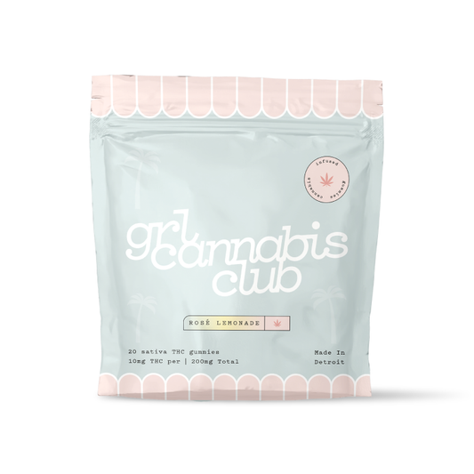 Rose Lemonade THC Gummies